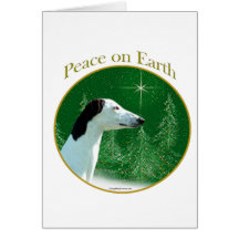 Greyhound Peace Card