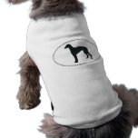Greyhound Silhouette Doggie Tee