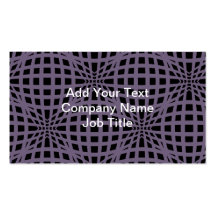 Grid Line Bulges Business Card