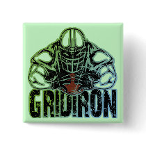 Gridiron Pinback Buttons