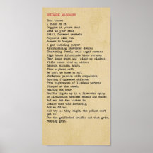 Gridlock Massacre Posters