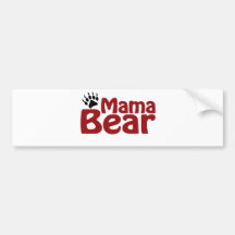 Griffe de maman ours adhésif pour voiture