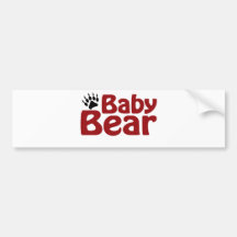 Griffe d'ours de bébé adhésif pour voiture