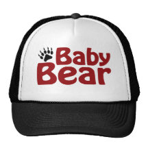 Griffe d'ours de bébé casquettes