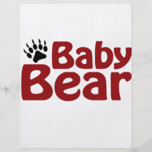 Griffe d'ours de bébé prospectus