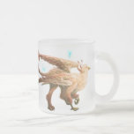 Griffin and fairies coffee mug