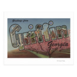 Griffin, Georgia - Large Letter Scenes Post Card