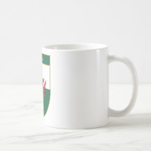 Griffin Welsh Flag Shield Mugs