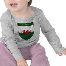 Griffin Welsh Flag Shield T-shirt