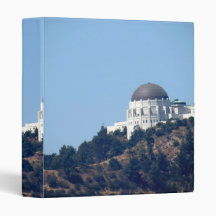 Griffith Observatory Vinyl Binders