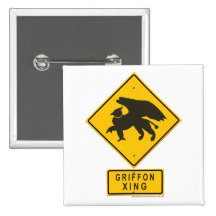 Griffon XING Pinback Button