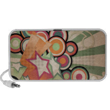 Griffonnage de battement haut-parleur portable