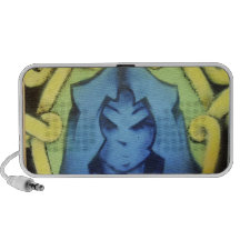 griffonnage haut-parleur portable