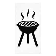 Grill BBQ Photo Cards