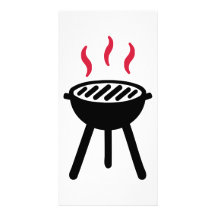 Grill BBQ Photo Cards