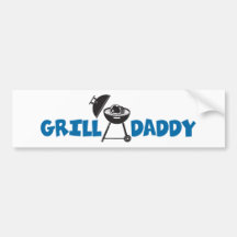 Grill Daddy Bumper Sticker