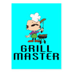 Grill Master (2) Post Card