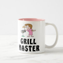 Grill Master Female Mugs