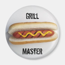Grill Master magnet