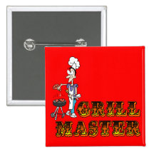 Grill Master Pin
