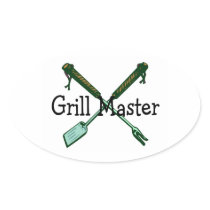 Grill Master Stickers