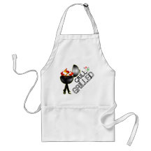 Grill or be Grilled Barbeque BBQ Grill Apron