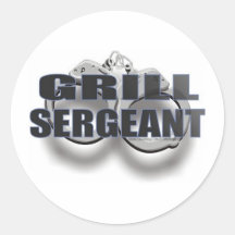 GRILL SERGEANT STICKER
