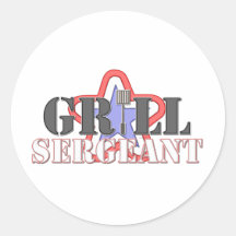 Grill Sergeant Stickers