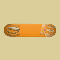 Grilled Cheese, Hot Cheesy Goodness skateboards