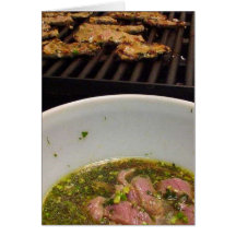 Grilled Steak Marinade Card