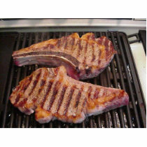 Grilling Steaks Food Dinner Acrylic Cut Outs