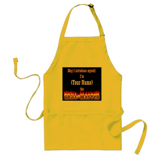 Grillmaster (customizable) apron