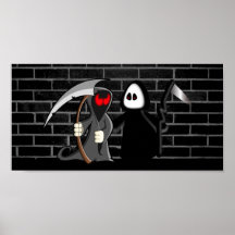 Grim Reaper Death Framed Print