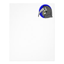 Grim Reaper Letterhead Template