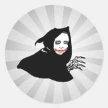Grim Reaper Obama Sticker