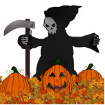 Grim Reaper photo sculptures