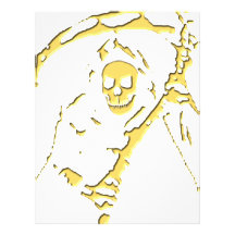 Grim Reaper T-Shirts and Gifts! Letterhead
