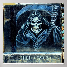 Grim Reaper T Wall Image, Camp Victory Posters