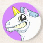 Grimacerie du caboteur de licorne dessous de verre