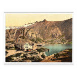 Grimselstrasse, the hospice, Bernese Oberland, Swi Post Card