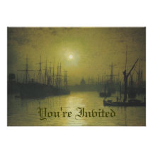 Grimshaw's Nightfall Thames Personalized Announcements