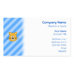 Grinning Cat. Business Card Template