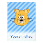 Grinning Cat. Invitation