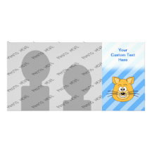 Grinning Cat. Photo Card
