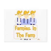 Grinning Farmies BRB Blue Pants Farmies In The Far Post Cards