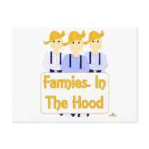Grinning Farmies BRB Blue Pants Farmies In The Hoo Post Card