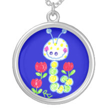 Grinning Happy Caterpillar Custom Jewelry