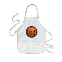 Grinning Pumpkin Apron