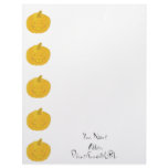 Grinning Pumpkin Letterhead Design