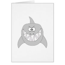 Grinning Shark Card